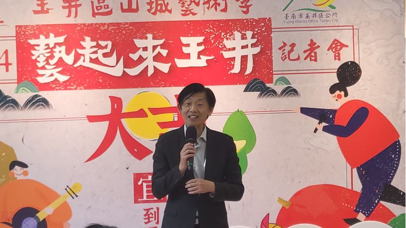 台南市副市長葉澤山蒞臨致詞  圖片來源：記者林清雲